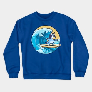 Hang Blue Crewneck Sweatshirt